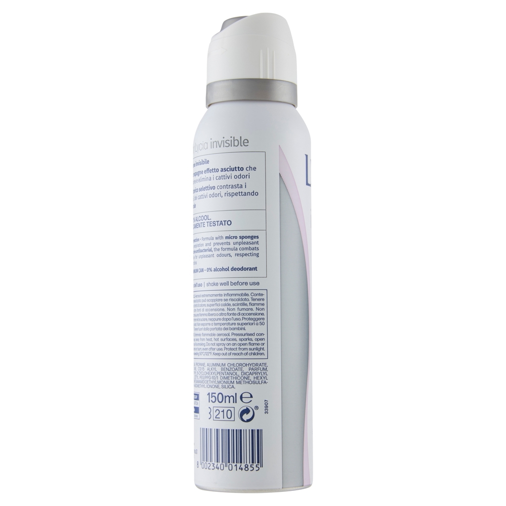 Lycia invisible Fast Dry deo spray 150 ml